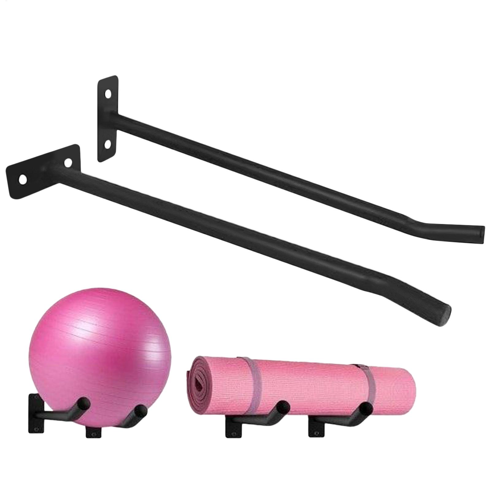 Home Gym Folding Rack - Exercise Ball Holder Pack of 2