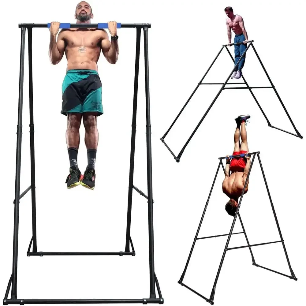 Pull Up Bar Tower - Adjustable Pull-Up Bar Stand: Sturdy Home