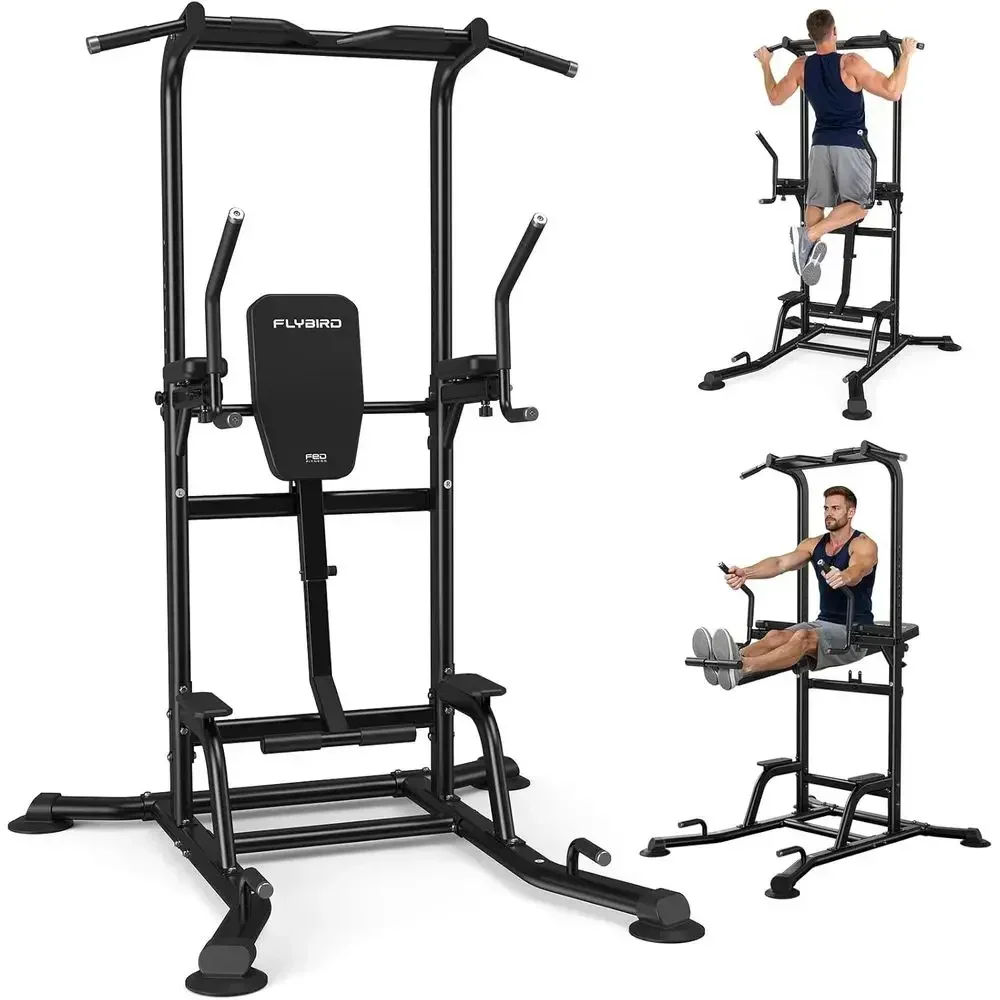 Pull Up Bar Tower - Power Tower with Assisted Knee Raise,