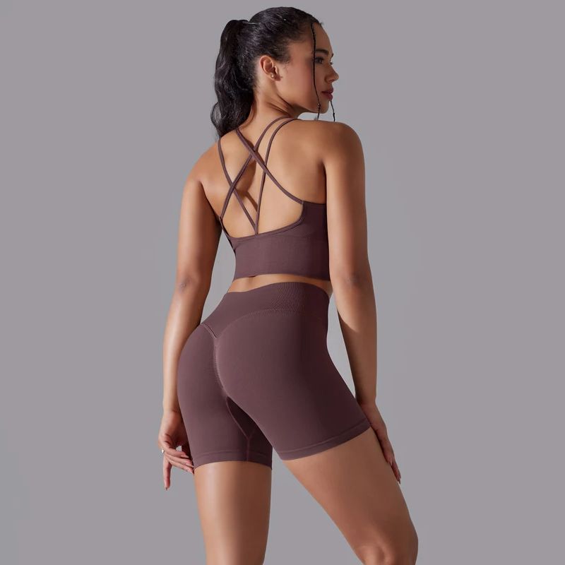 Home Gym Full Body - Sexy Yoga Sets Women's Tracksuit Seamless