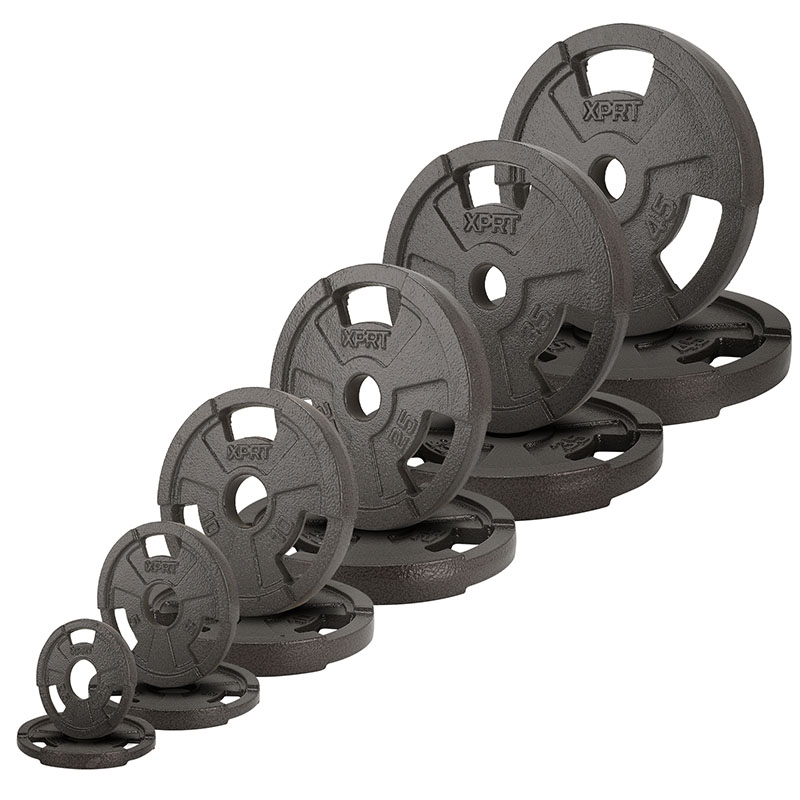 Home Gym Exercise - Professional 300LB Cast Iron Barbell Home