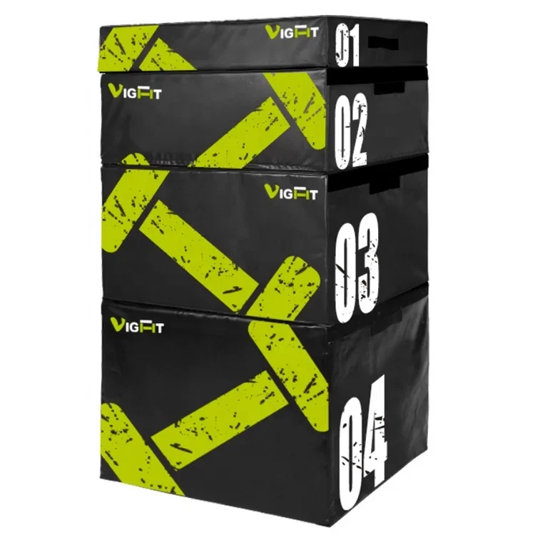 Plyo Box Set - l Custom Logo Soft Gym Fitness
