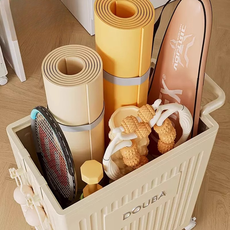 Heavy-Duty Yoga Gear Storage B - Home Gym Folding Rack recension och pris
