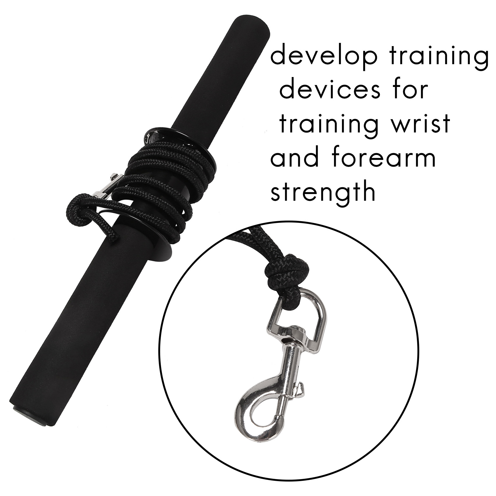 Wrist Roller Exerciser Trainer - Wrist Roller Forearm recension och pris