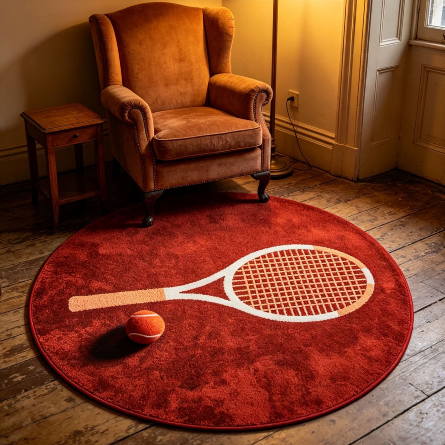 NEW Round Carpet Bedroom Bedsi - Home Zone Gym recension och pris