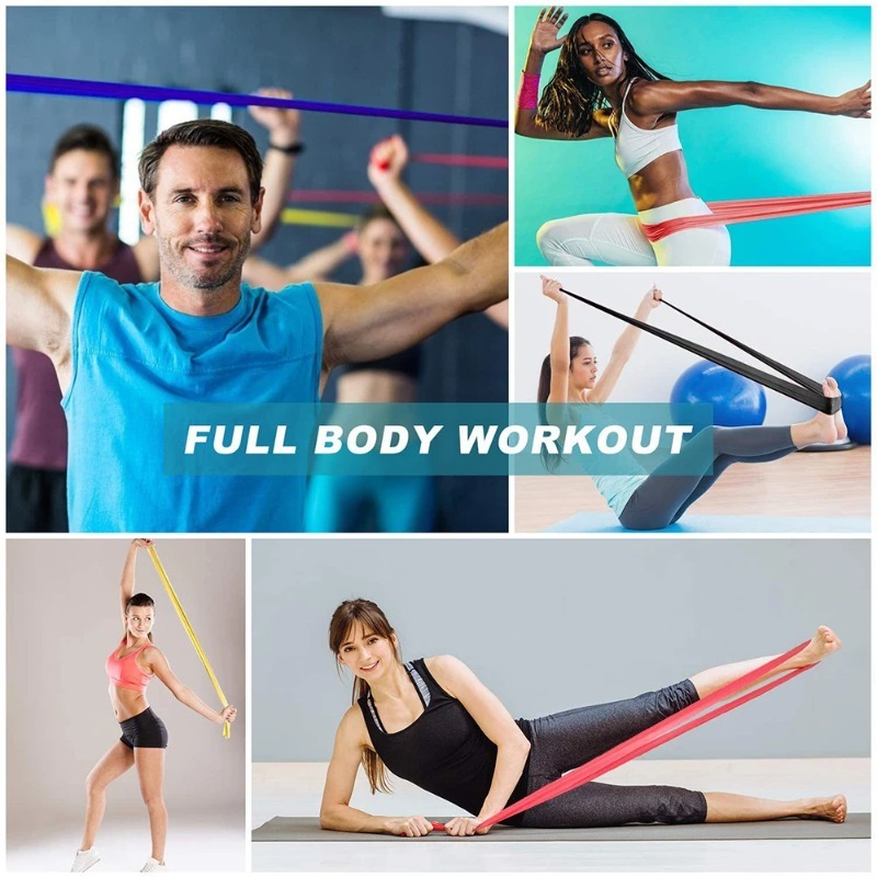 Natural Latex Resistance Bands - Home Gym House recension och pris