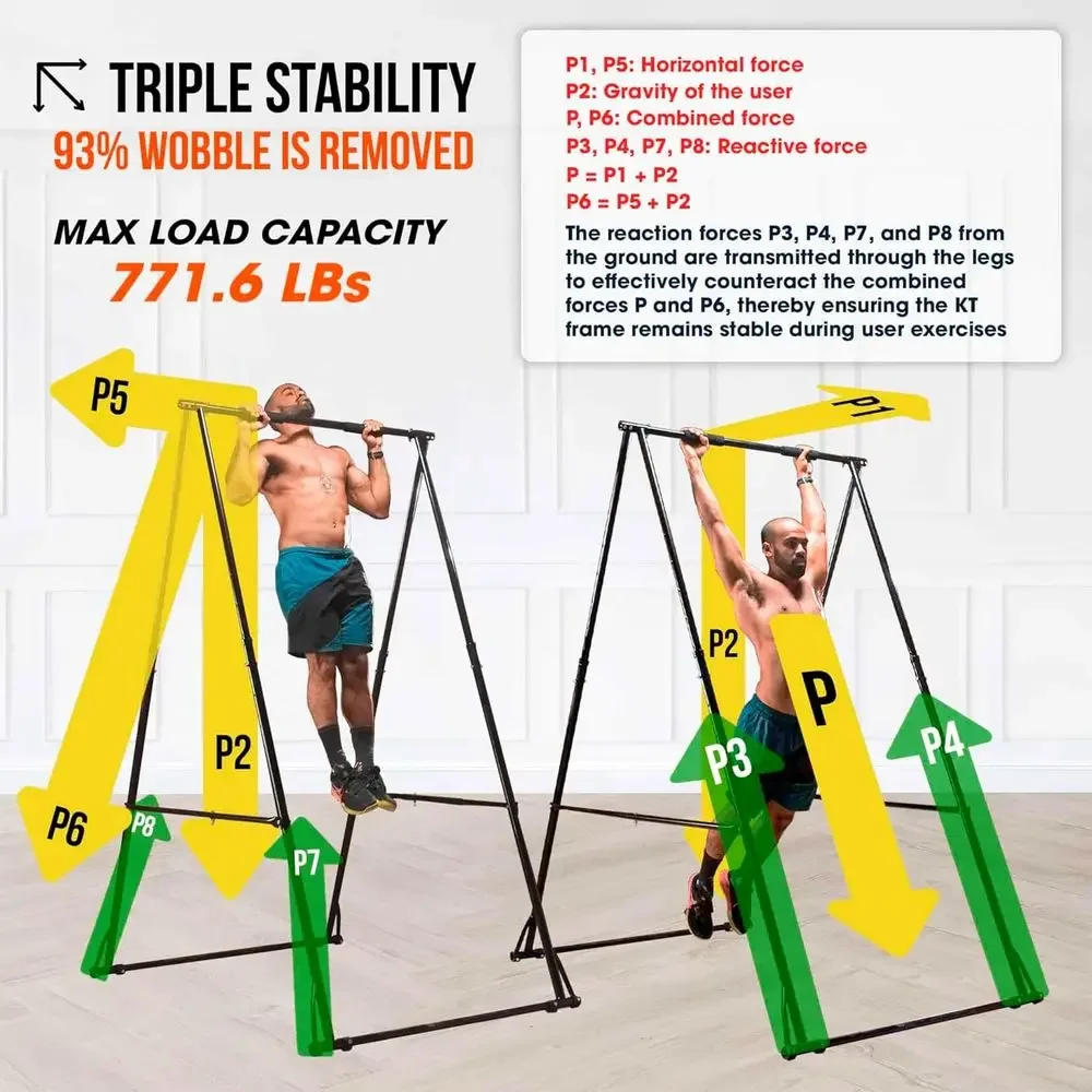 Adjustable Pull-Up Bar Stand:  - Pull Up Bar Tower recension och pris