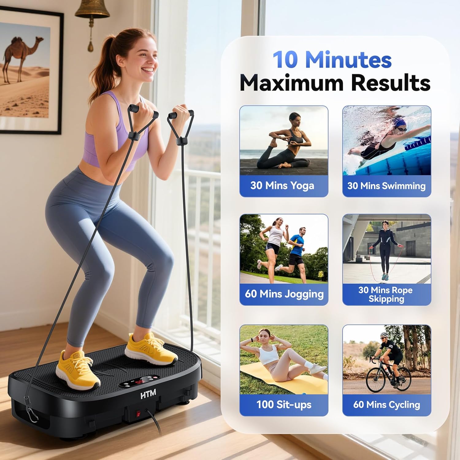 Vibration Plate Fat Burning Fi - Home Gym House recension och pris