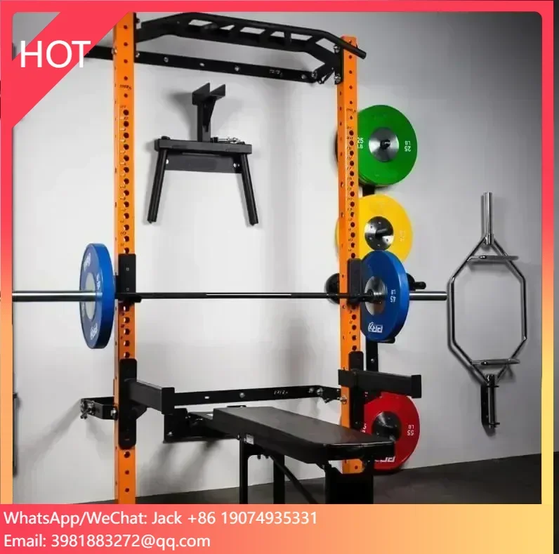 Gym and Home Use Fitness Equip - Home Gym Folding Rack recension och pris