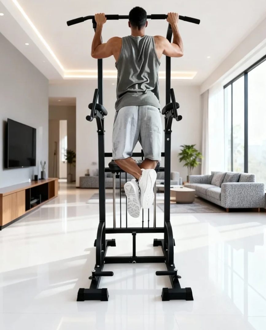 Power Tower Pull-Up Dip Statio - Pull Up Bar Tower recension och pris