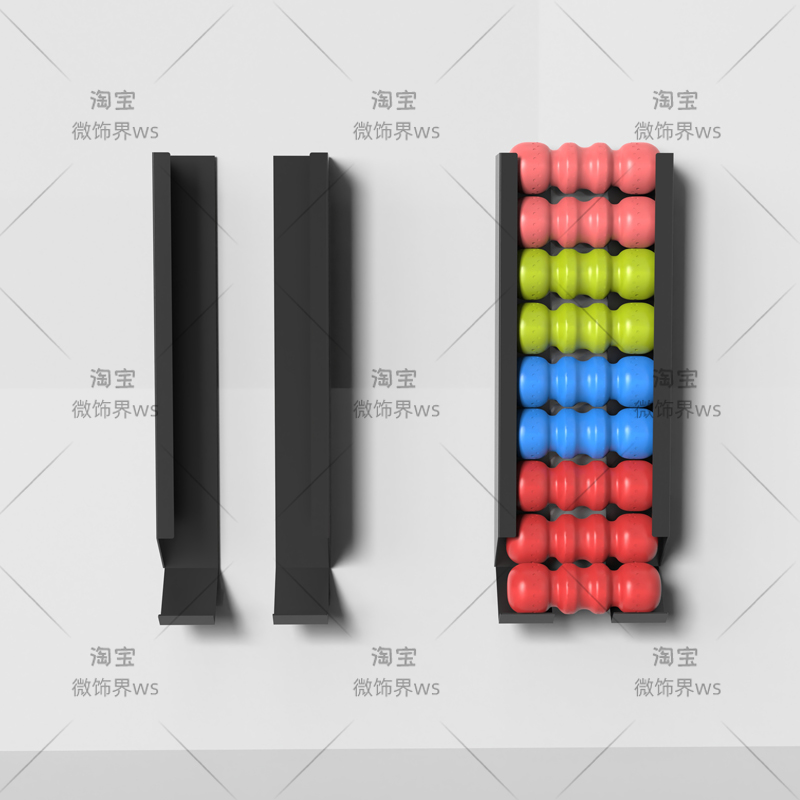 ‌Wall Mounted Sports Ball Rack - Home Gym Folding Rack recension och pris