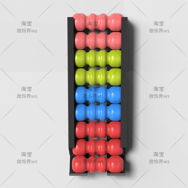 ‌Wall Mounted Sports Ball Rack - Home Gym Folding Rack recension och pris