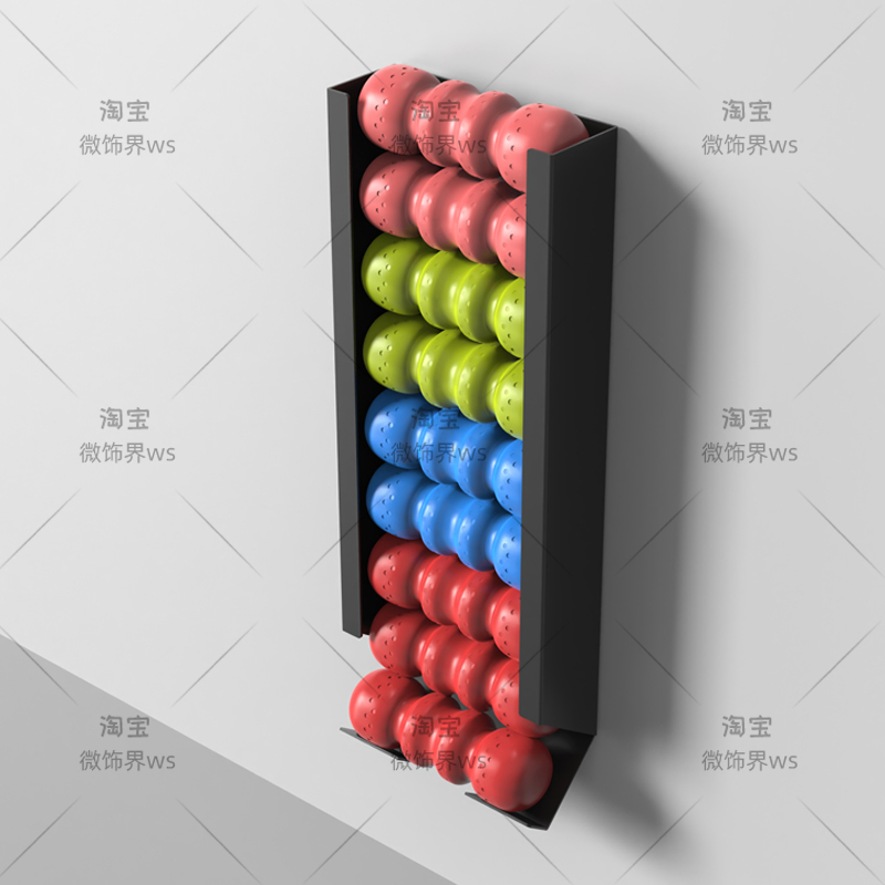 ‌Wall Mounted Sports Ball Rack - Home Gym Folding Rack recension och pris