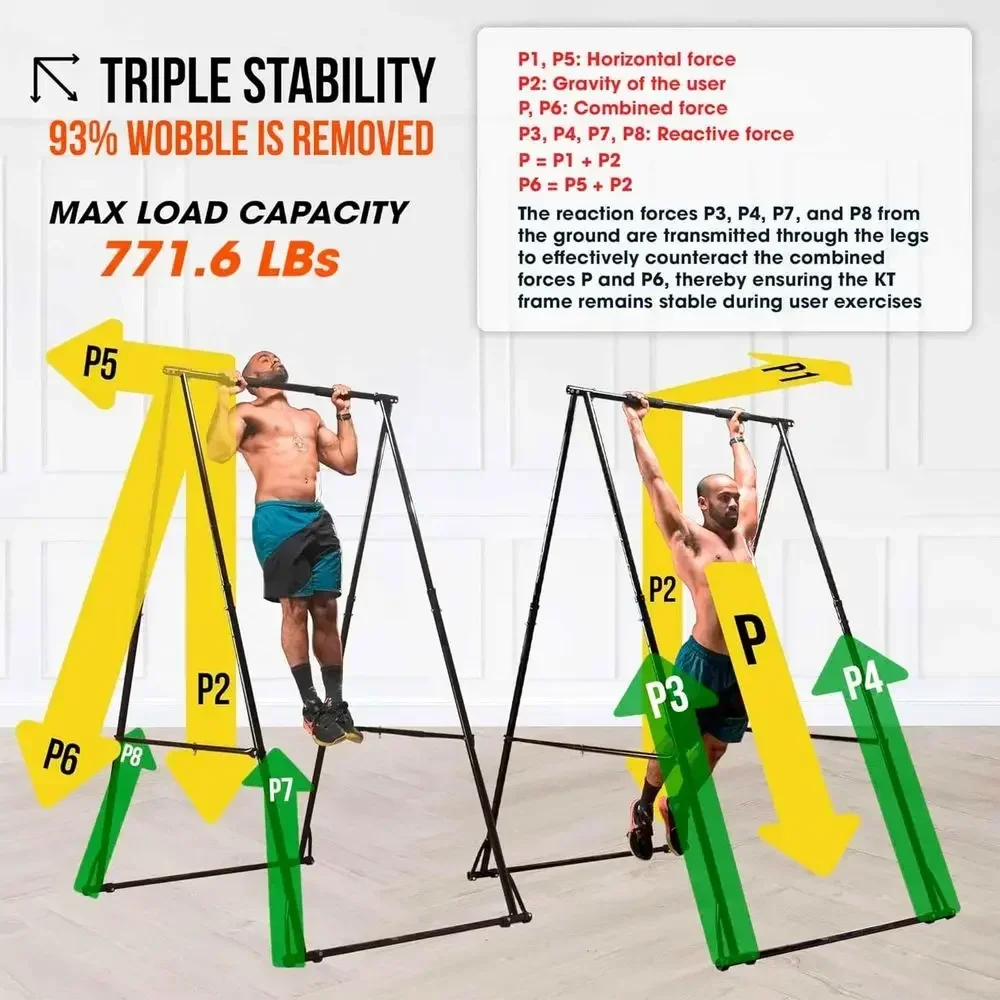 Adjustable Pull-Up Bar Stand:  - Pull Up Bar Tower recension och pris