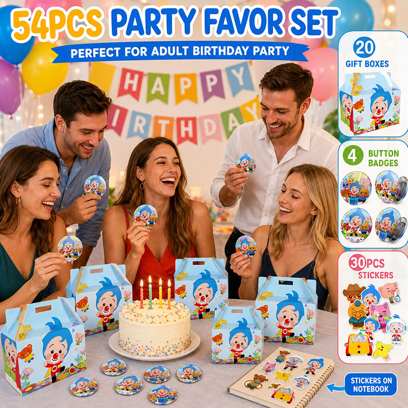 PLIM Cartoon Pattern Paper box - Plyo Box Set recension och pris