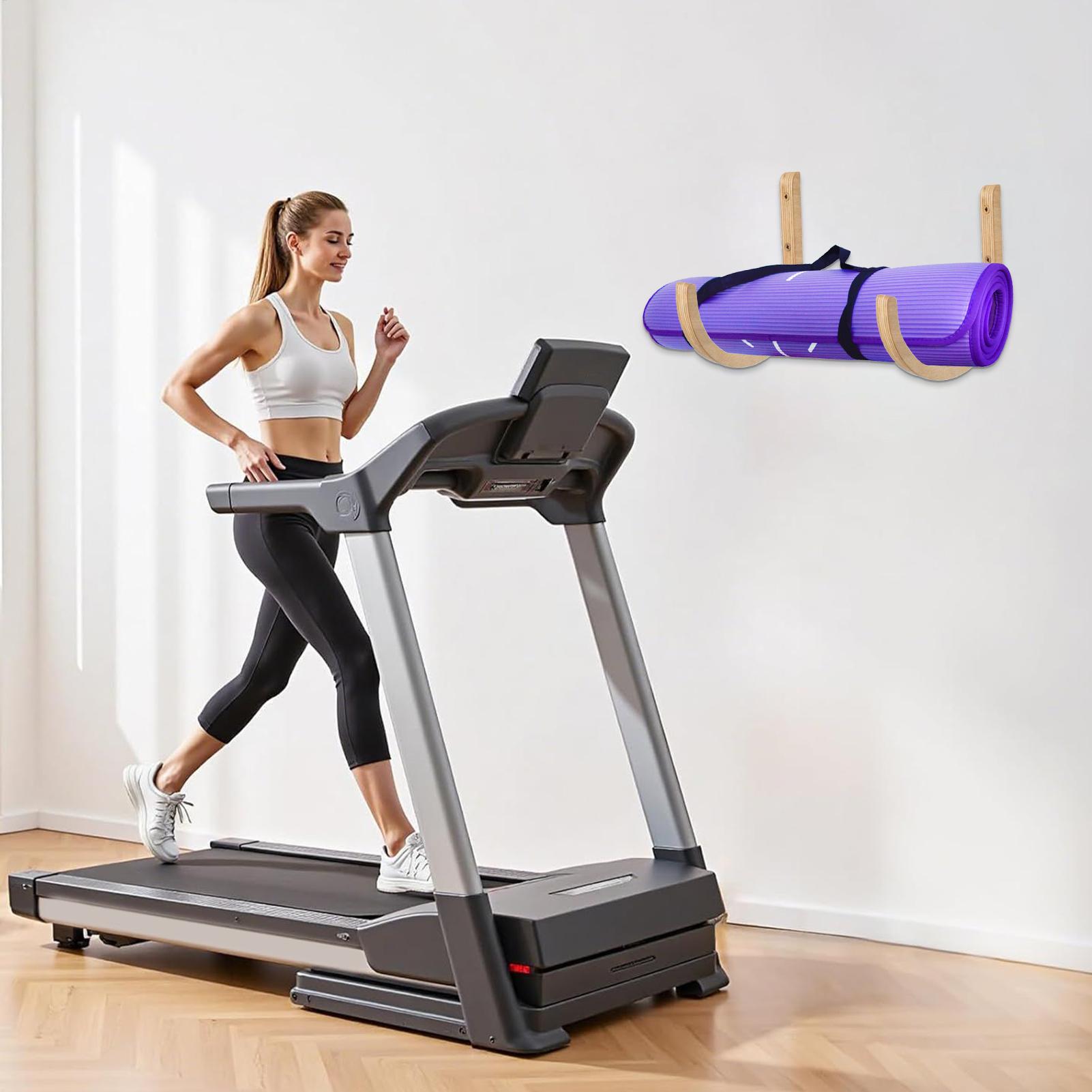 Yoga Mat Storage Rack 2 Pieces - Home Gym Folding Rack recension och pris