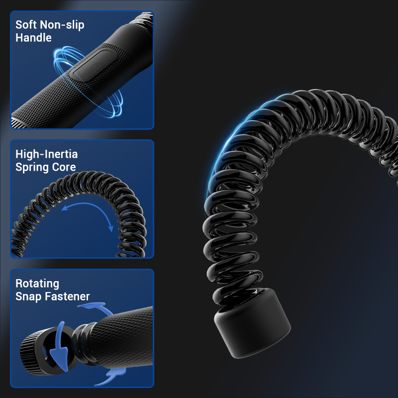 UMAY Ropeless Battle Rope, Low - Home Gym Full Body recension och pris
