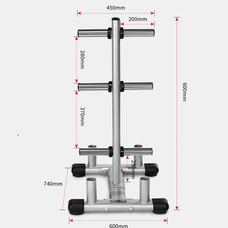 Barbell Plate Rack, Barbell Ba - Home Gym Folding Rack recension och pris