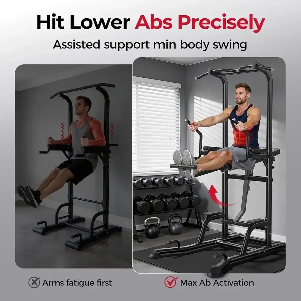 Power Tower with Assisted Knee - Pull Up Bar Tower recension och pris