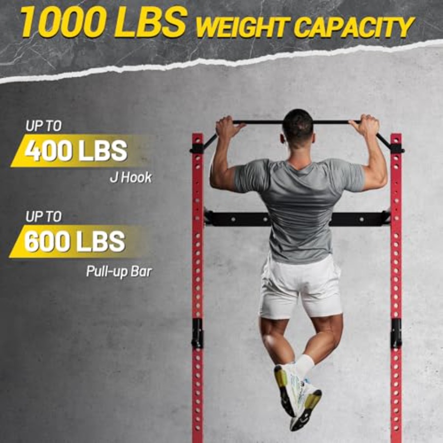 Home gym folding squat rack: s - Home Gym Folding Rack recension och pris