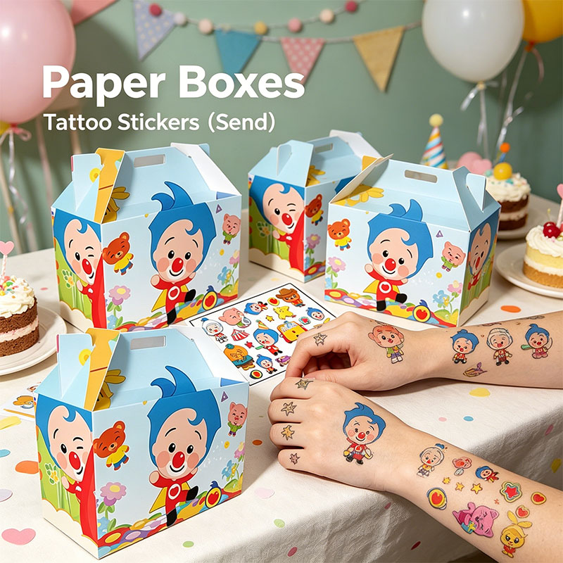 Colorful Plim Clown Characters - Plyo Box Set recension och pris