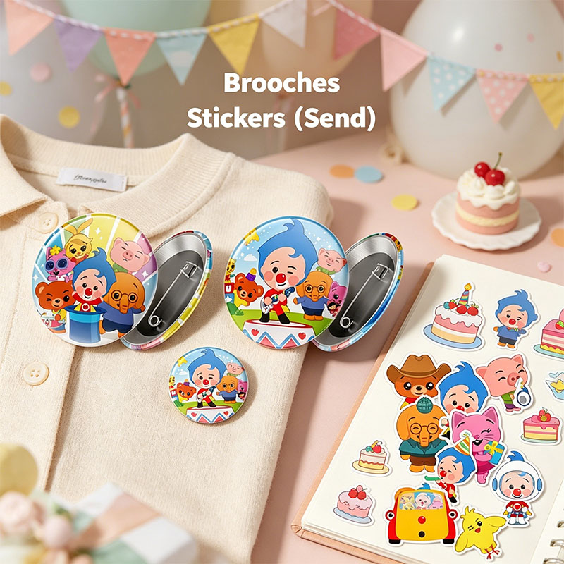 Colorful Plim Clown Characters - Plyo Box Set recension och pris