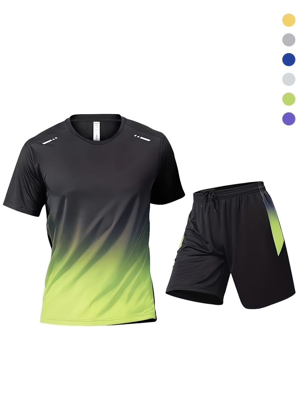 2026 Summer Man Set 2PCS Short - Home Gym Full Body recension och pris