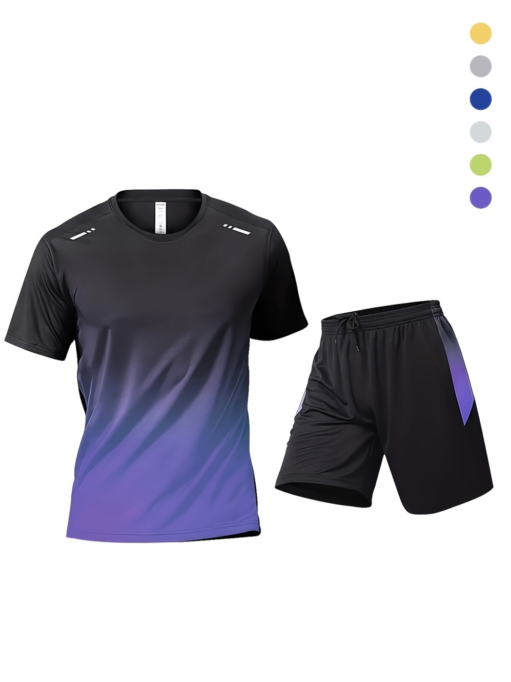 2026 Summer Man Set 2PCS Short - Home Gym Full Body recension och pris