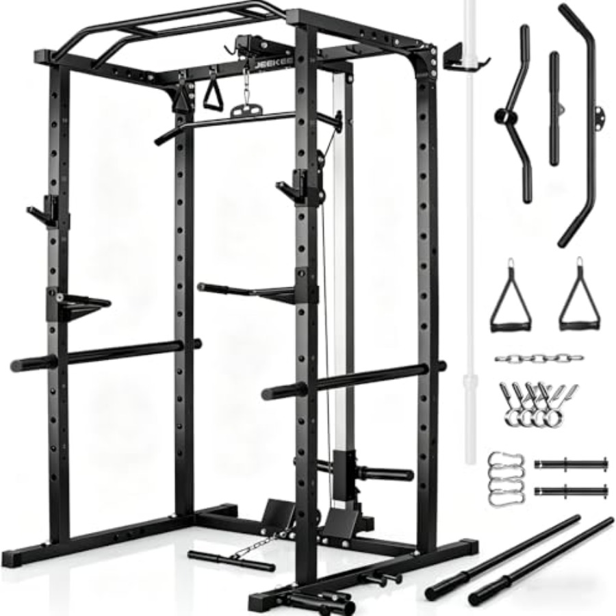 Home gym power rack with LAT p - Home Gym Lat Pulldown recension och pris