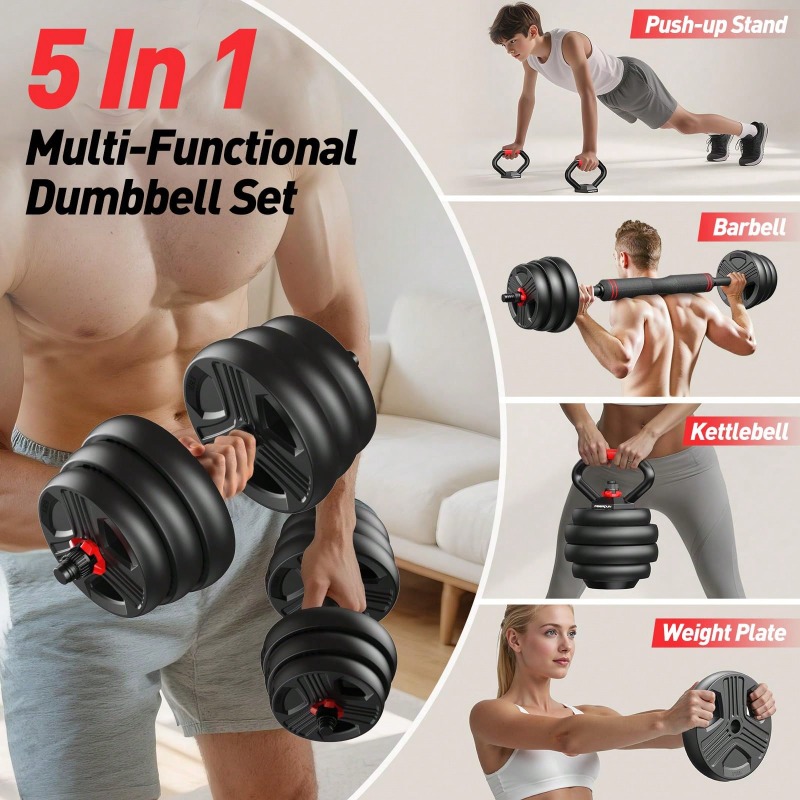 Adjustable Dumbbell Set,45/55/ - Home Gym Used recension och pris