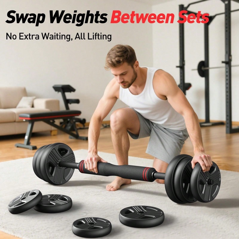 Adjustable Dumbbell Set,45/55/ - Home Gym Used recension och pris