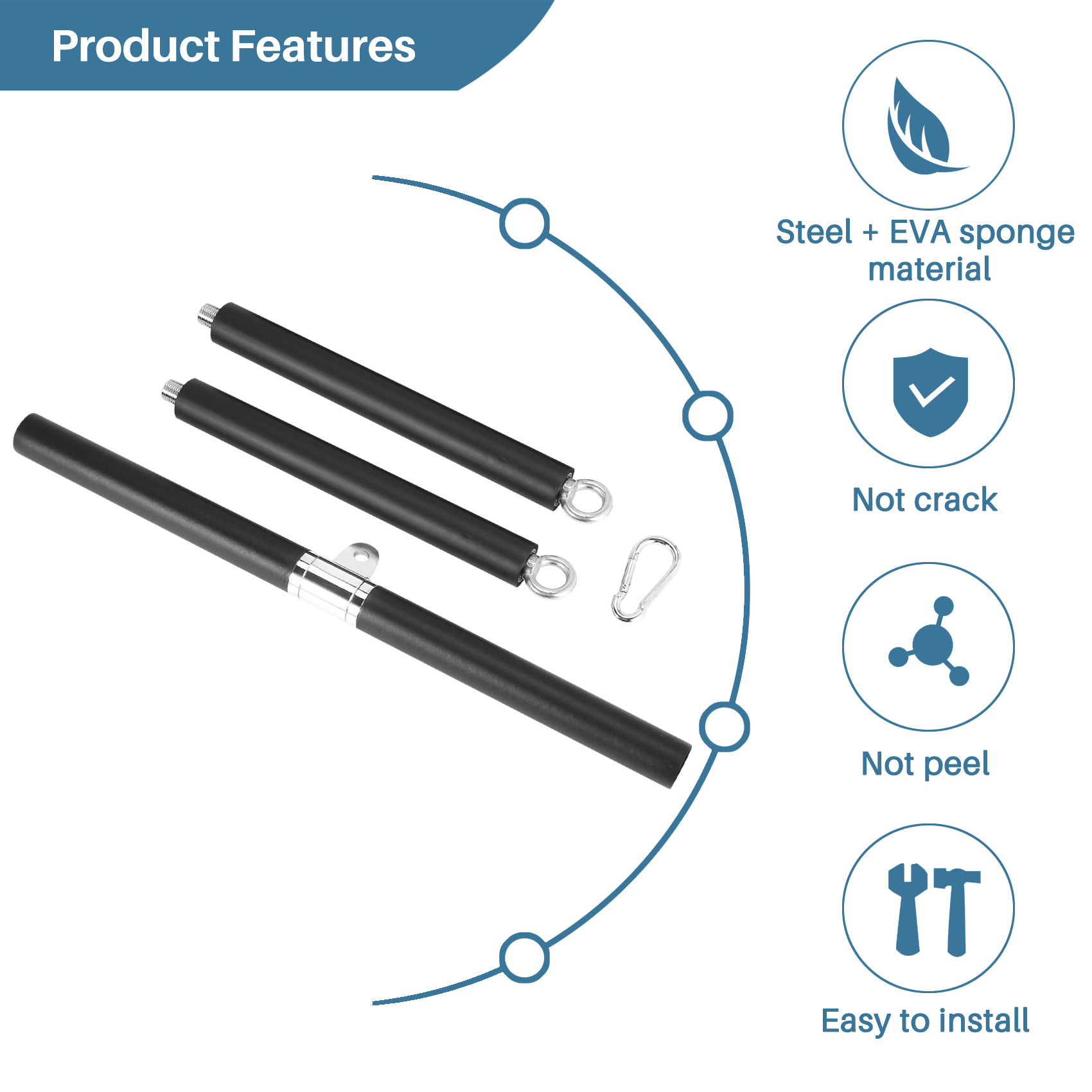 didyou Multifunction Adjustabl - Home Gym Lat Pulldown recension och pris