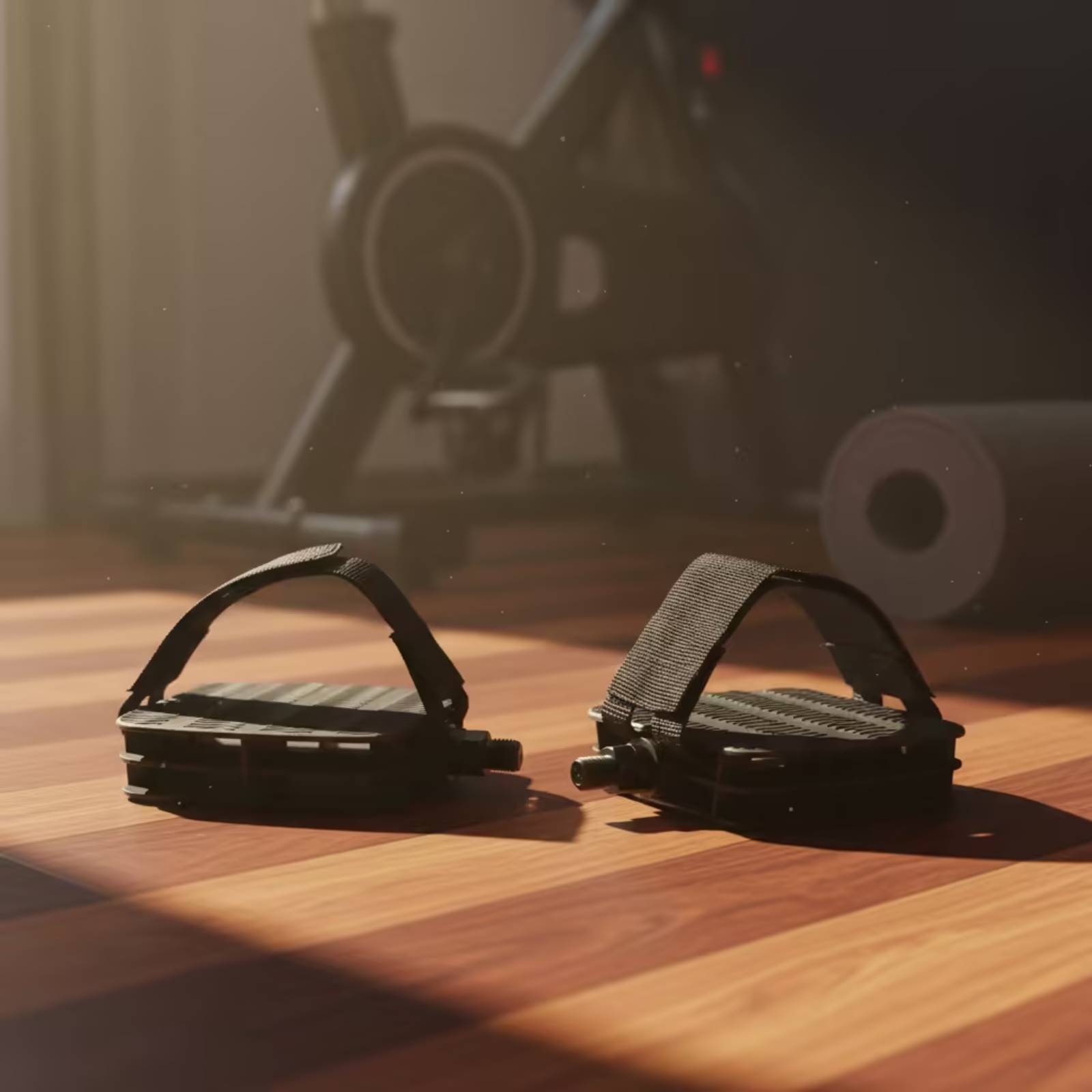 Exercise Bike Pedals with Stra - Home Gym Exercise recension och pris