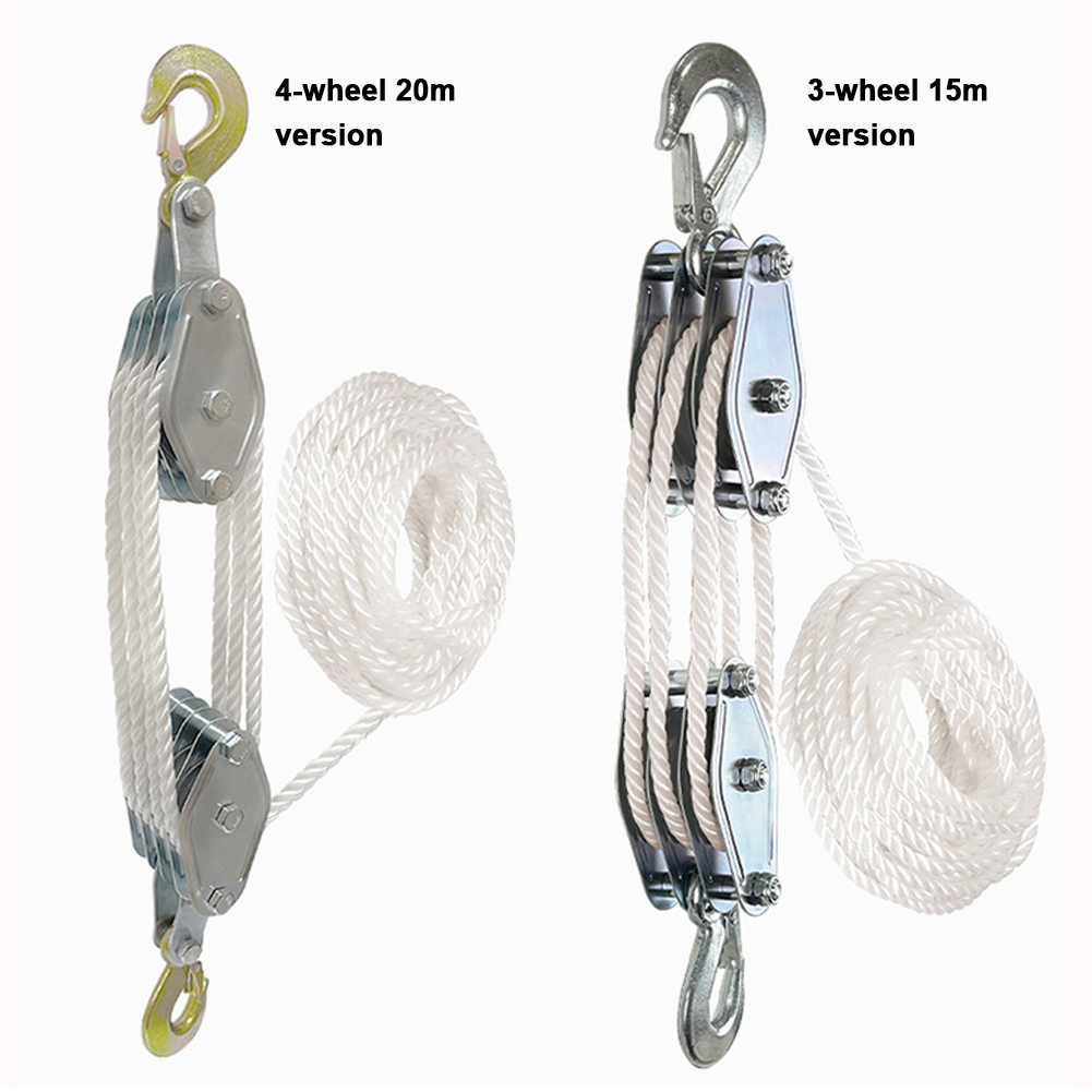 270° Rotatable Rope Pulley Blo - Pull Up Bar Tower recension och pris