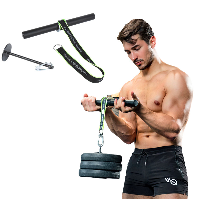 Arms Strength Exercise Fitness - Wrist Roller Forearm recension och pris