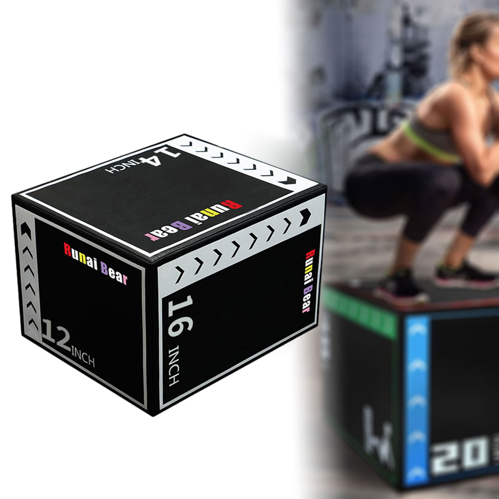 Plyo Jumping Exercise Box Port - Plyo Box Set recension och pris
