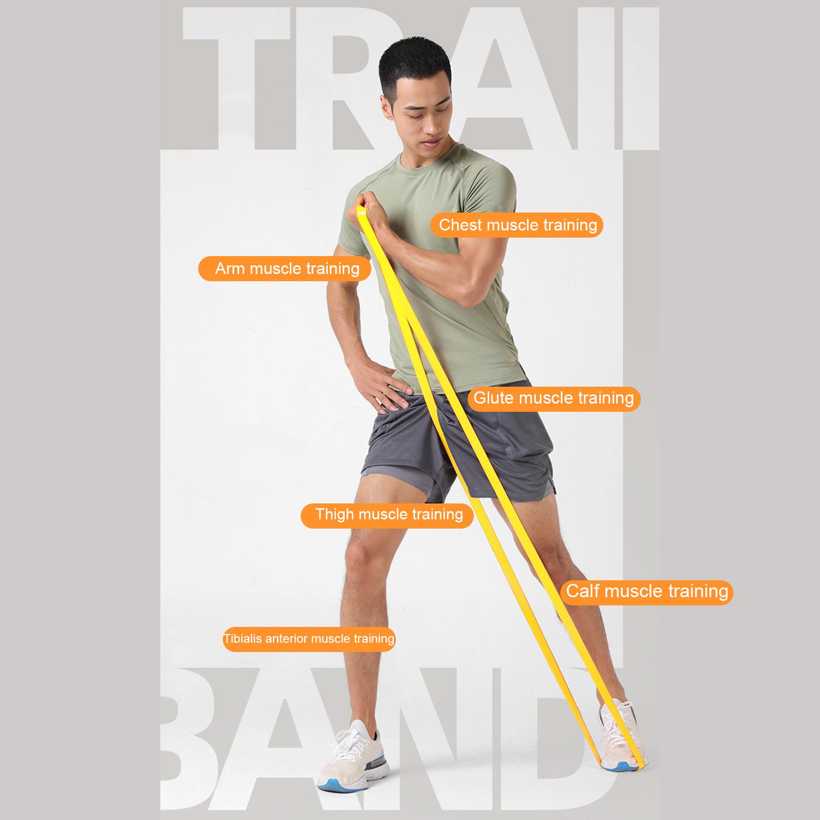 1pc Workout Resistance Bands E - Home Gym House recension och pris