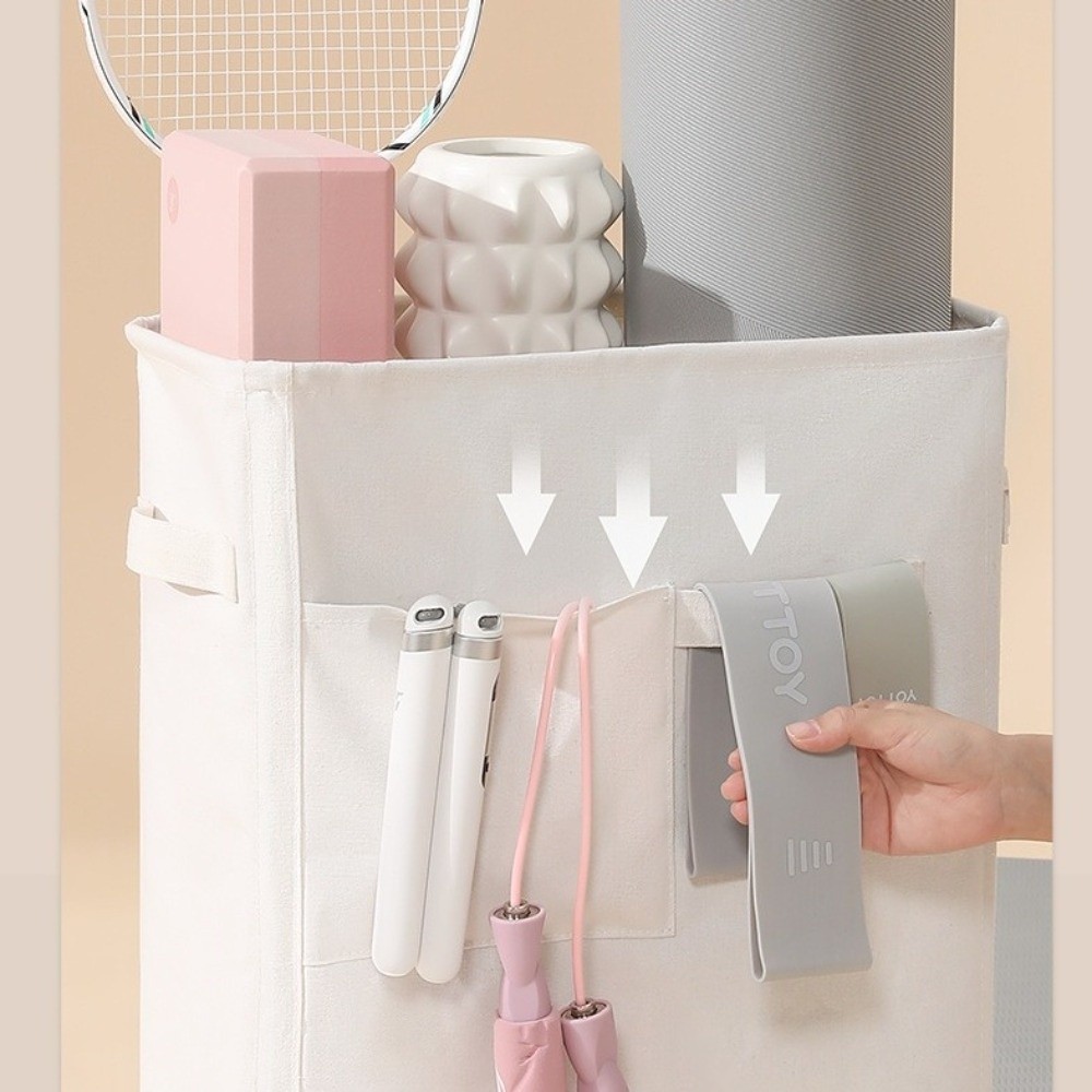 Folding Yoga Mat Storage Baske - Home Gym Folding Rack recension och pris