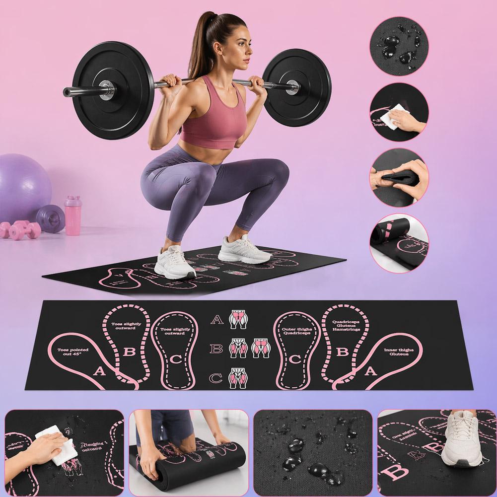 Squat Training Mat Non Slip Fo - Home Zone Gym recension och pris