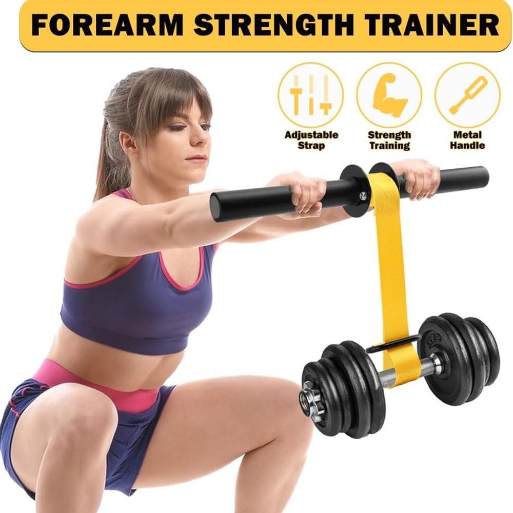 Adjustable Resistance Forearm  - Wrist Roller Forearm recension och pris