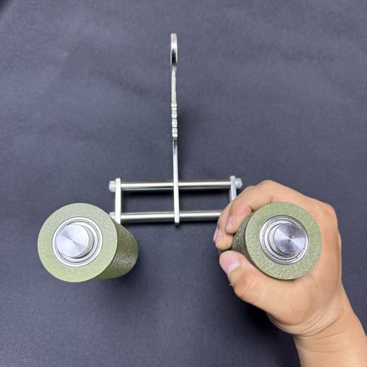 L Shaped Wrist Roller Dual Han - Wrist Roller Forearm recension och pris