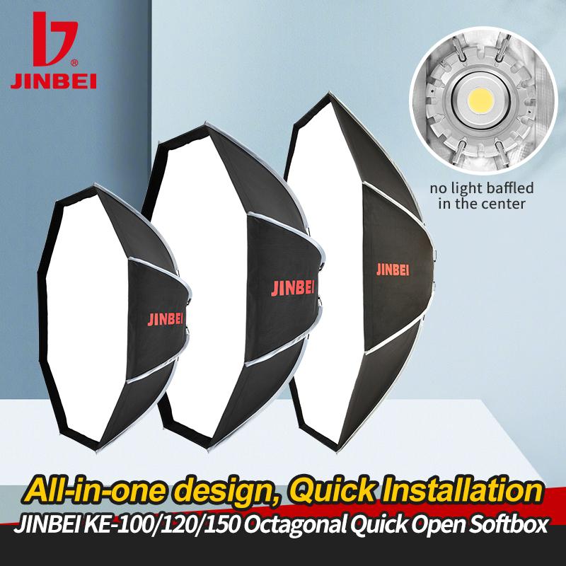 JINBEI KE- 150cm Quick Set-up  - Plyo Box Set recension och pris