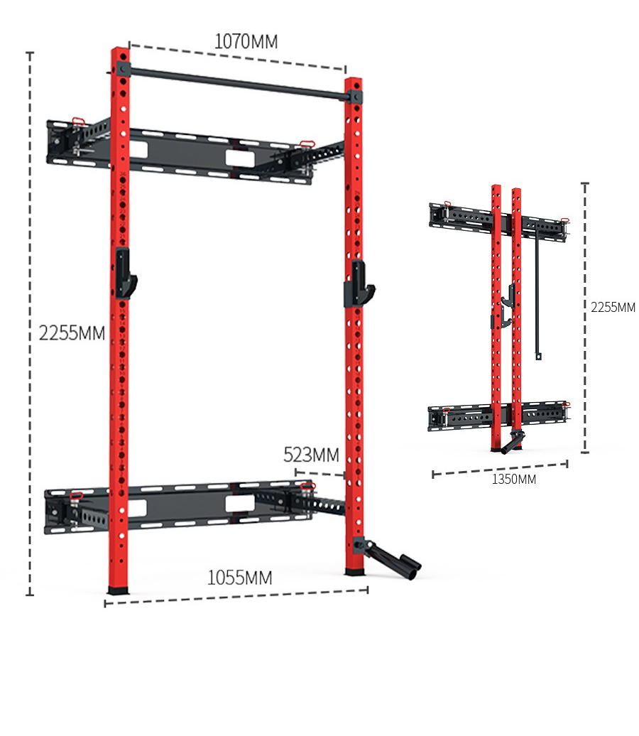 Home Gym Fitness Equipment Adj - Home Gym Folding Rack recension och pris