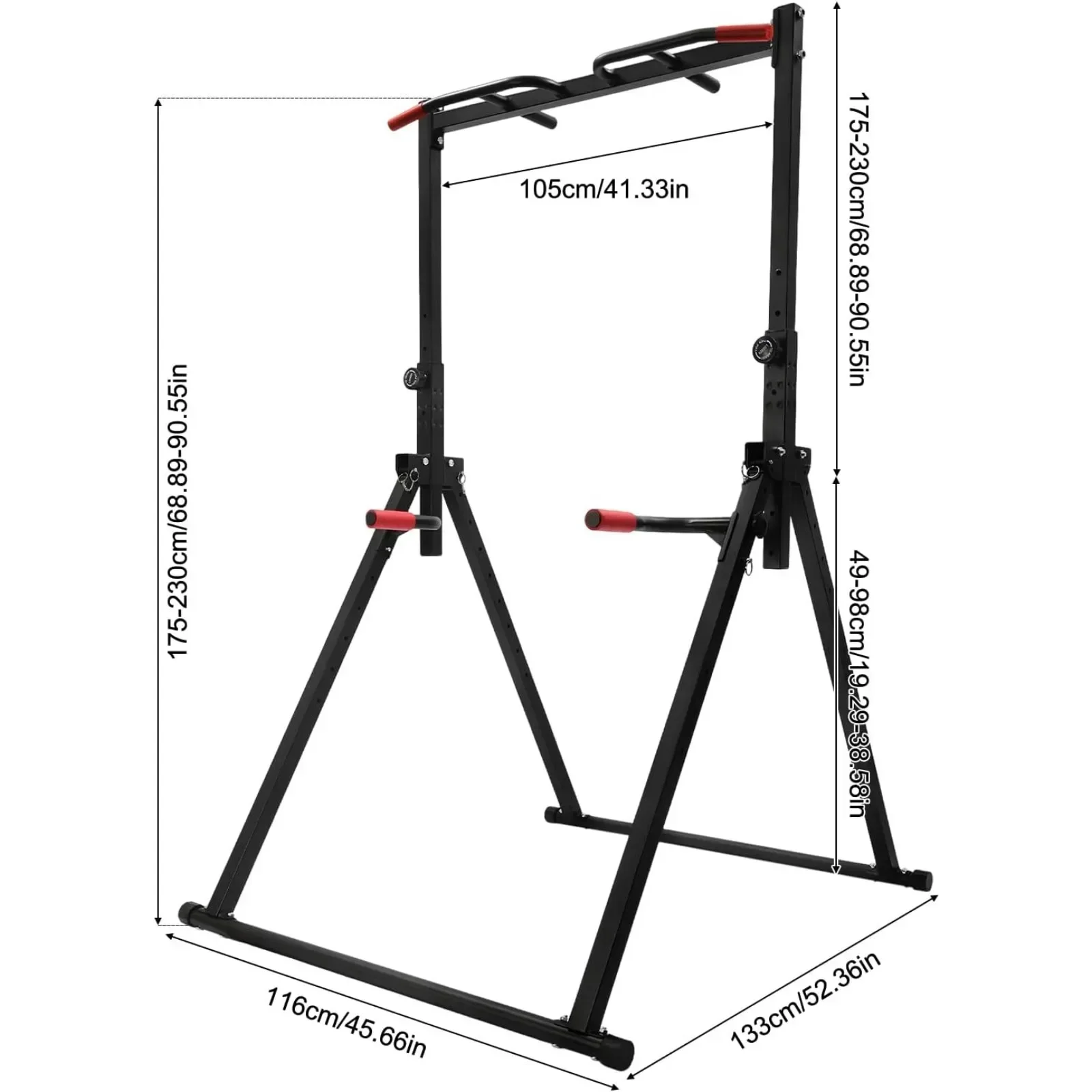 Pull Up Bar, 440LBS Weight Cap - Pull Up Bar Tower recension och pris