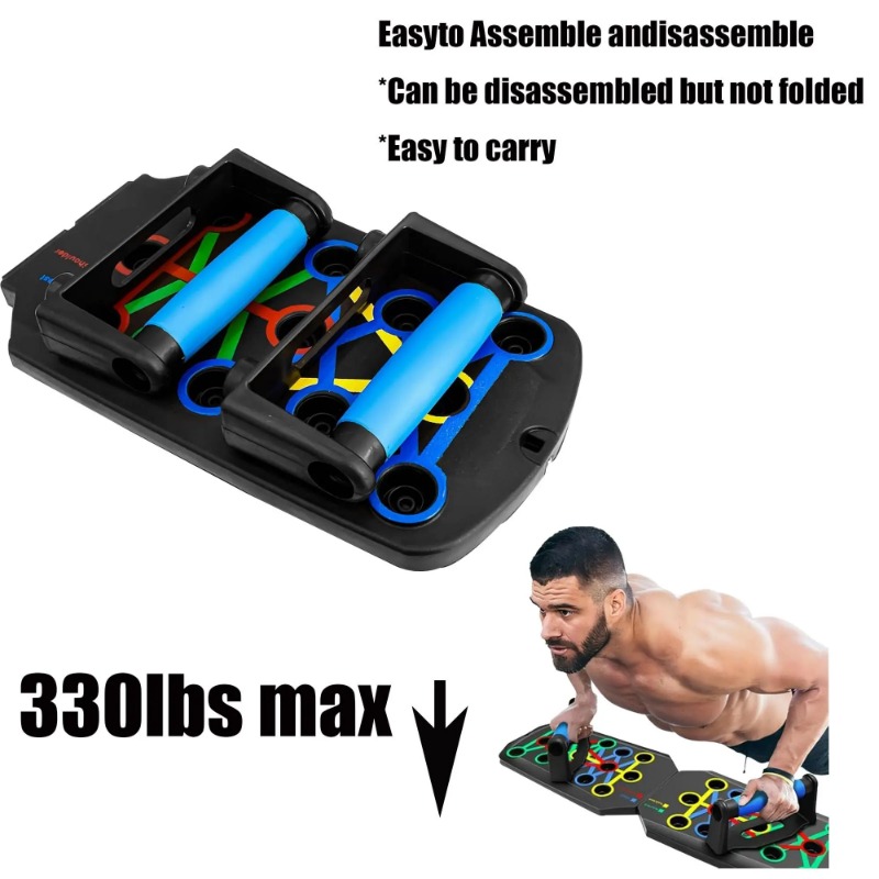 Foldable Push Up Board with Re - Home Gym House recension och pris