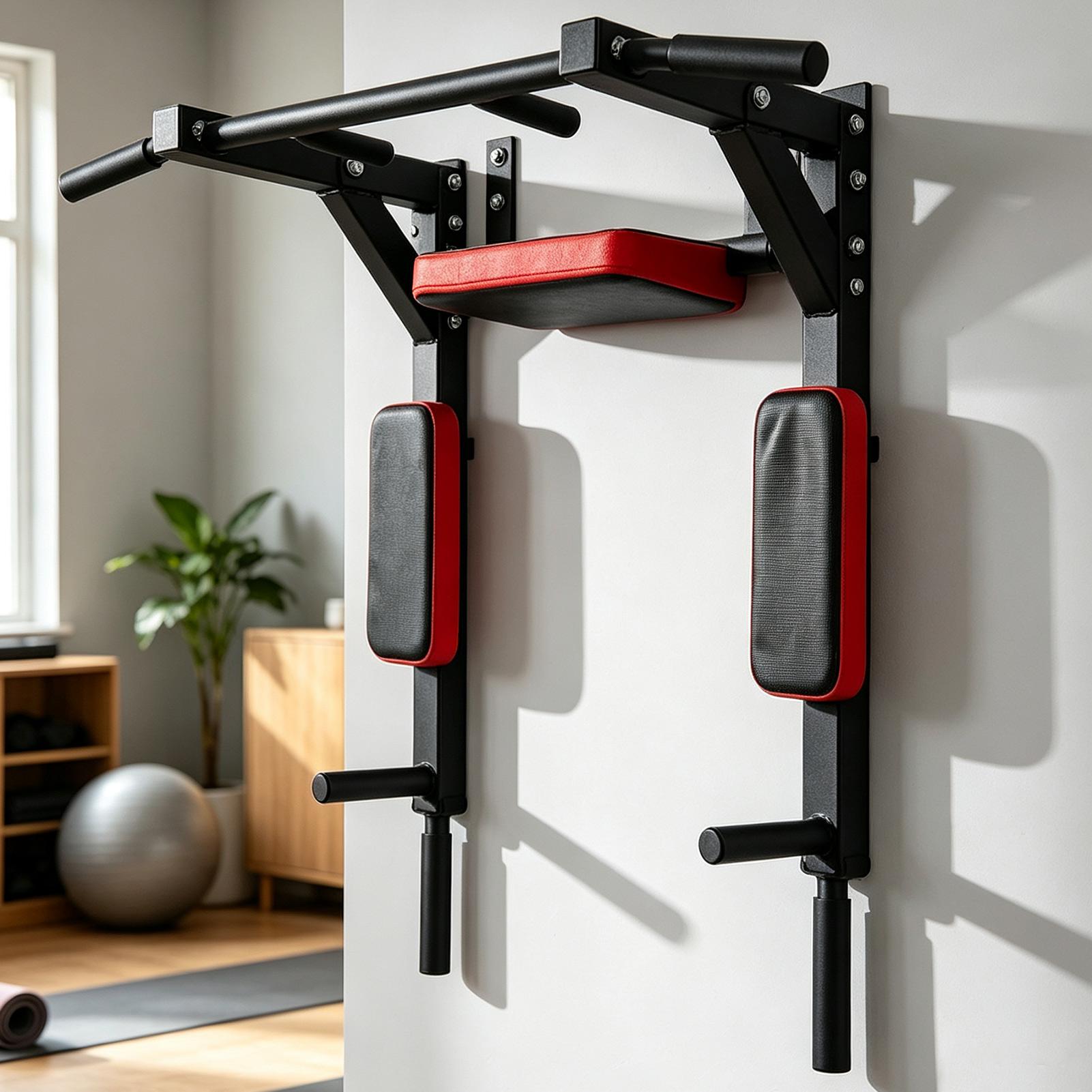Wall-Mounted Pull-up Bar Fitne - Pull Up Bar Tower recension och pris